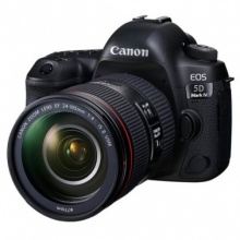 佳能（Canon）5D Mark IV 全画幅单反相机套机（闪光灯+内存卡+电池+UV镜+三脚架+包）
