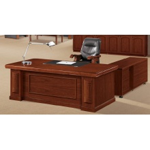 1.8米胡桃色班台